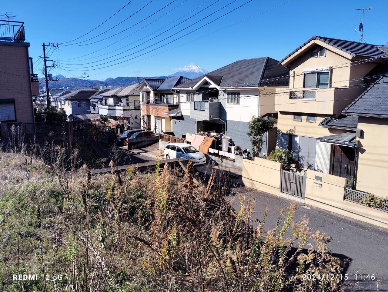 曽屋売地　富士山